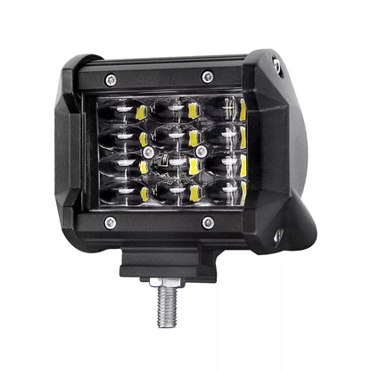 Комплект 2бр 4″ (100мм) LED халоген / мощна работна светлина 36W 12/24V IP68