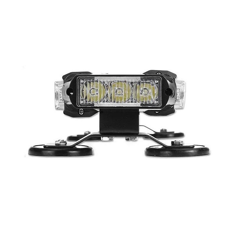 53см 126W Мощна двустранна аварийна (сигнална) лампа с магнити, 7 режима на работа 12/24V