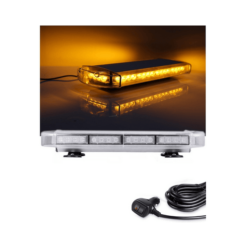 55см LED диодна аварийна сигнална лампа за таван с магнит 12-24V маяк, буркан