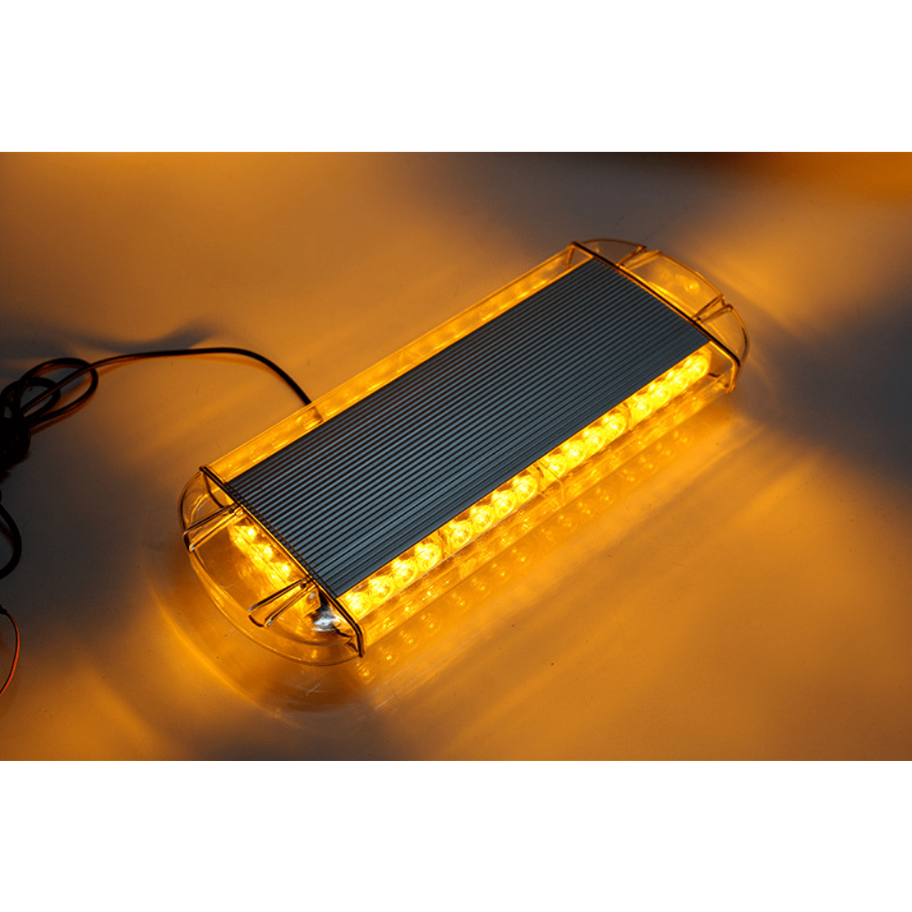 55см LED диодна аварийна сигнална лампа за таван с магнит 12-24V маяк, буркан