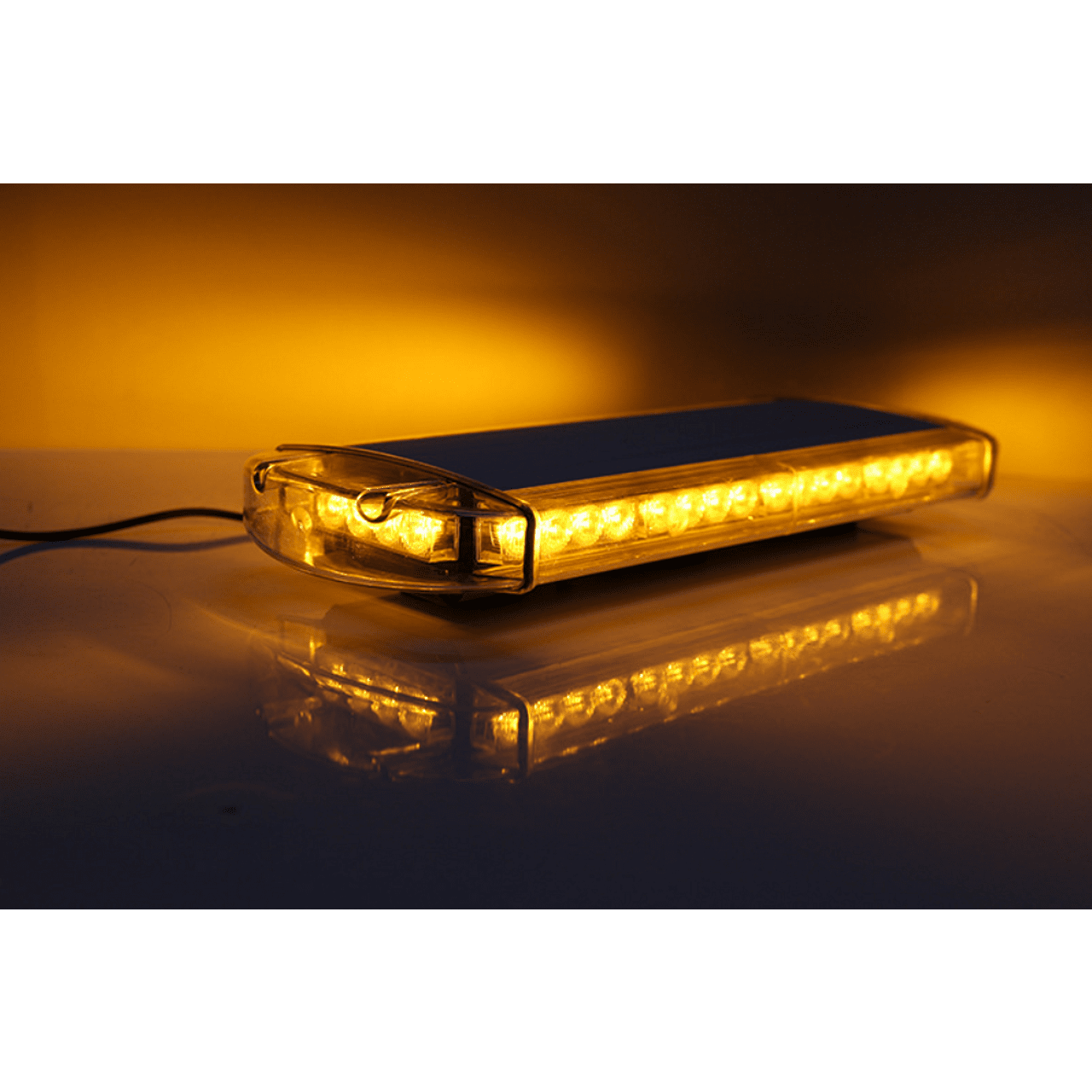 55см LED диодна аварийна сигнална лампа за таван с магнит 12-24V маяк, буркан