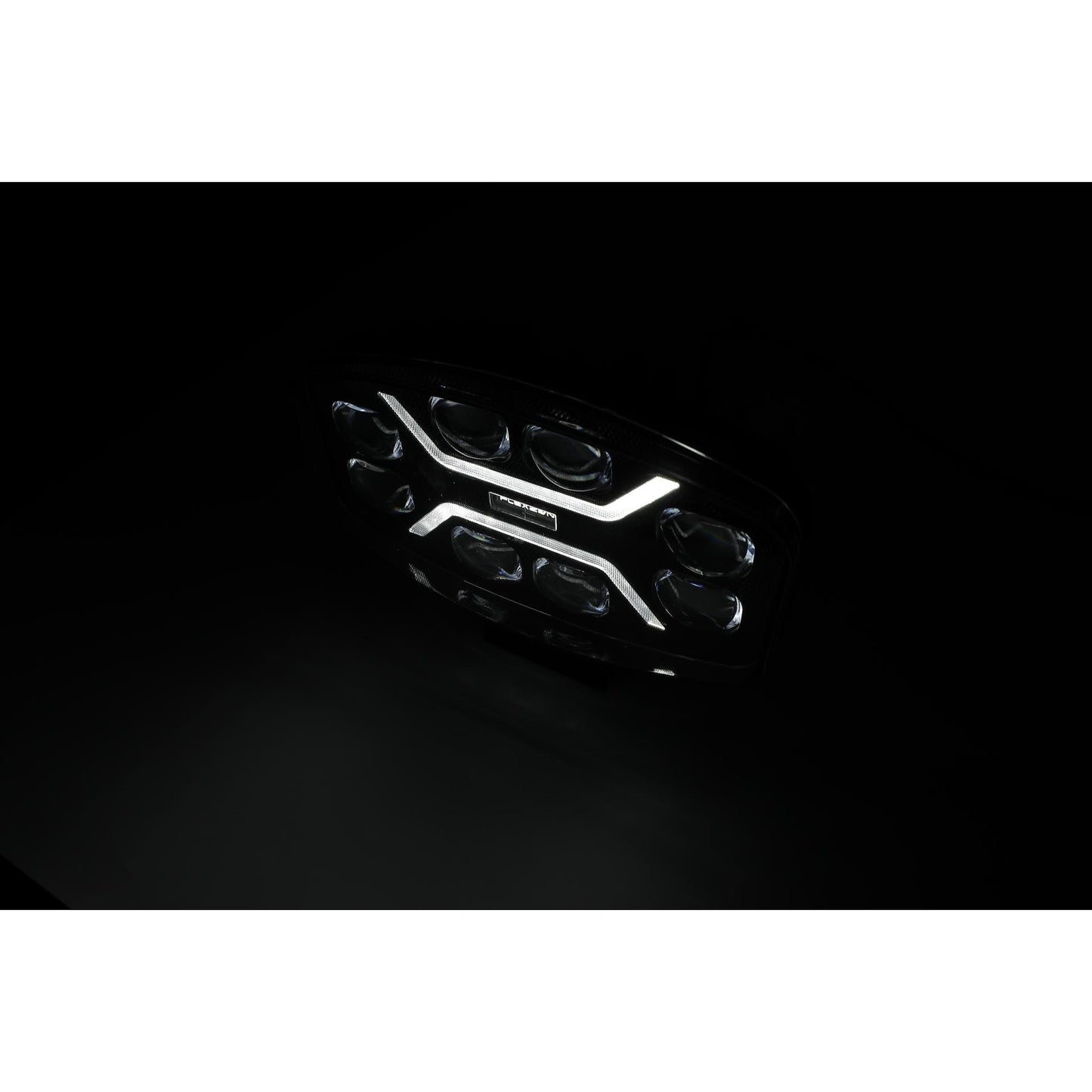 LED Халоген Фар DRL бяла/жълта светлина - 12-24V за джип, камион, агротехника и др.