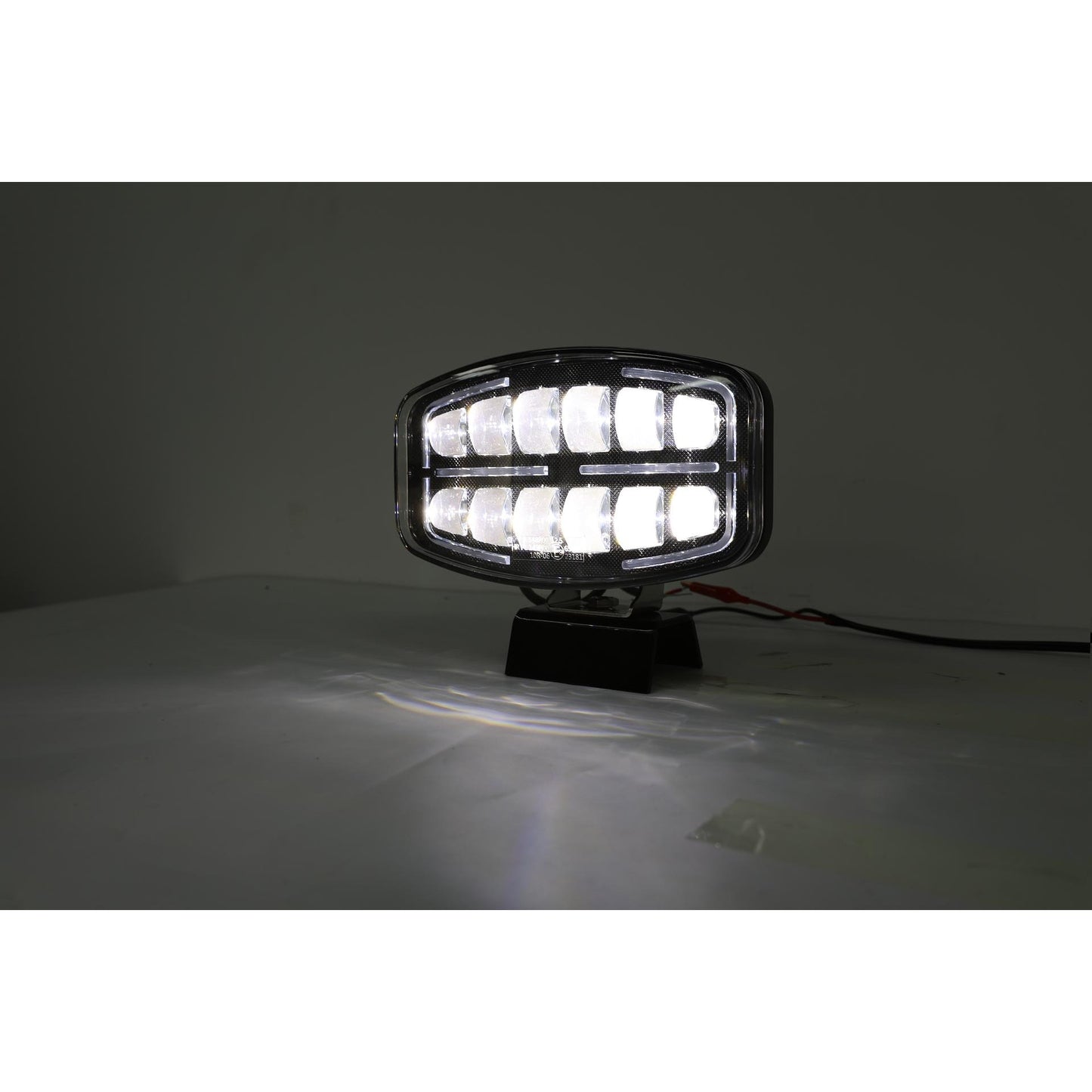 LED Халоген Фар DRL бяла/жълта светлина - 12-24V за джип, камион, агротехника и др.