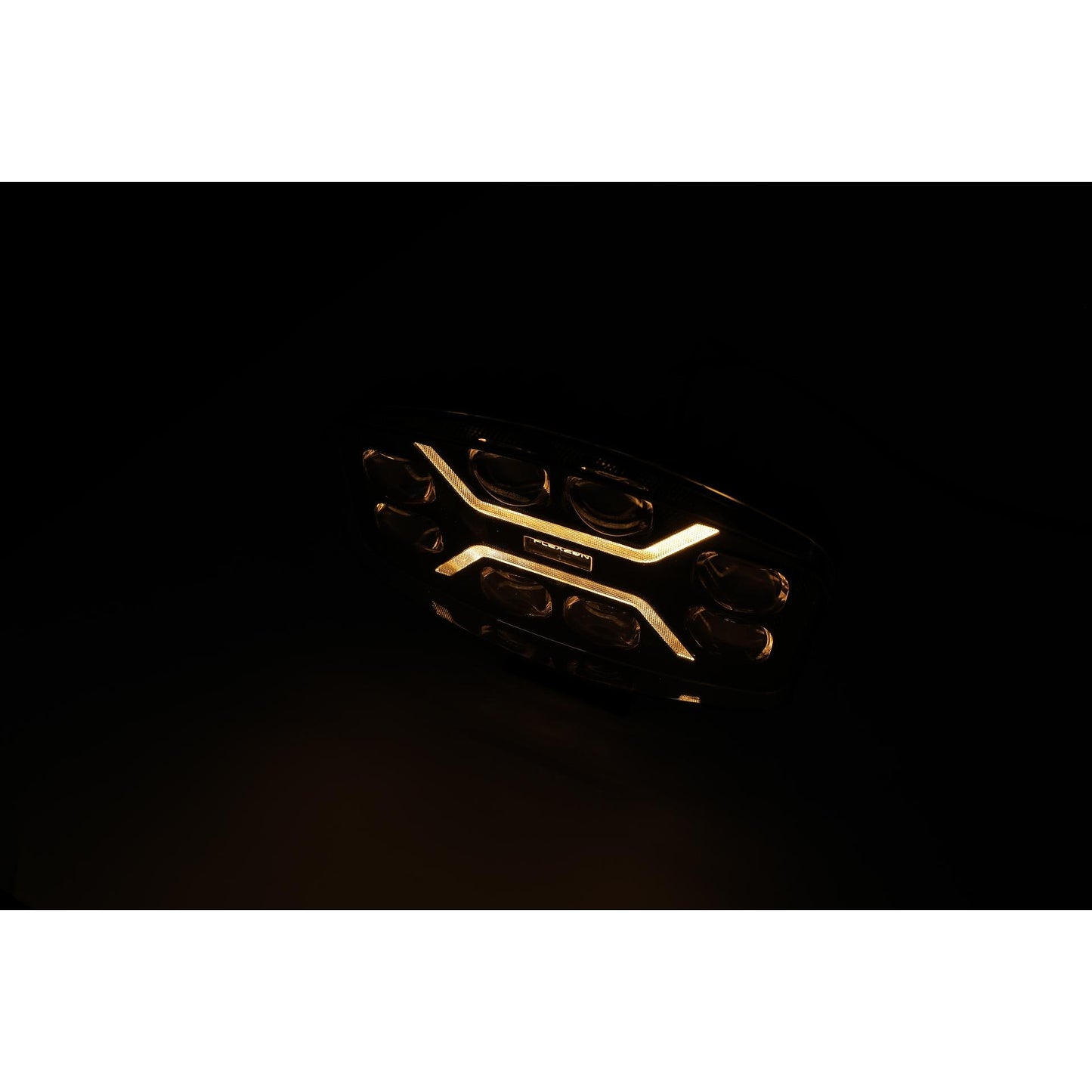 LED Халоген Фар DRL бяла/жълта светлина - 12-24V за джип, камион, агротехника и др.