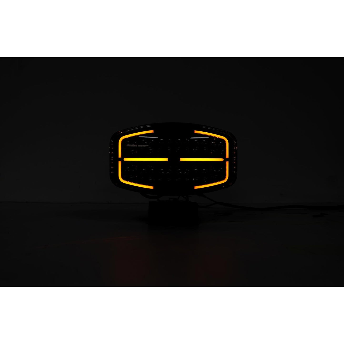 LED Халоген Фар DRL бяла/жълта светлина - 12-24V за джип, камион, агротехника и др.