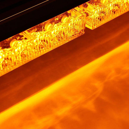 75см 162W Мощна двустранна аварийна (сигнална) лампа с магнити, 26 режима на работа 12/24V