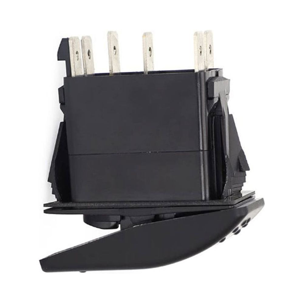 Копче/бутон с за включване на къси и дълги светлини ON-ON-OFF 12V - 24V, с подсветка
