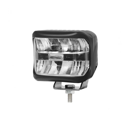 Работен LED фар с бяла светлина 9.5см, 24W 1600lm 12/24V за ролбар, ATV, джип 4x4