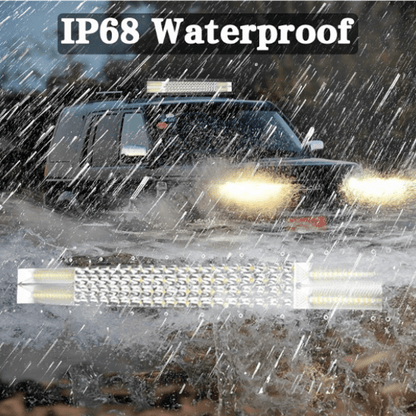 7D 32" (84см) Мощен LED BAR 516W, Лед Диоден Бар, Прожектор 12V 24V 4 Редов