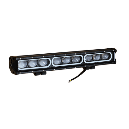 8D 53см 150W 3 в 1 Едноредов LED LIGHT BAR С 3 режима - основна бяла светлина, жълта светлина и дневна (DRL), прав лед лайт бар