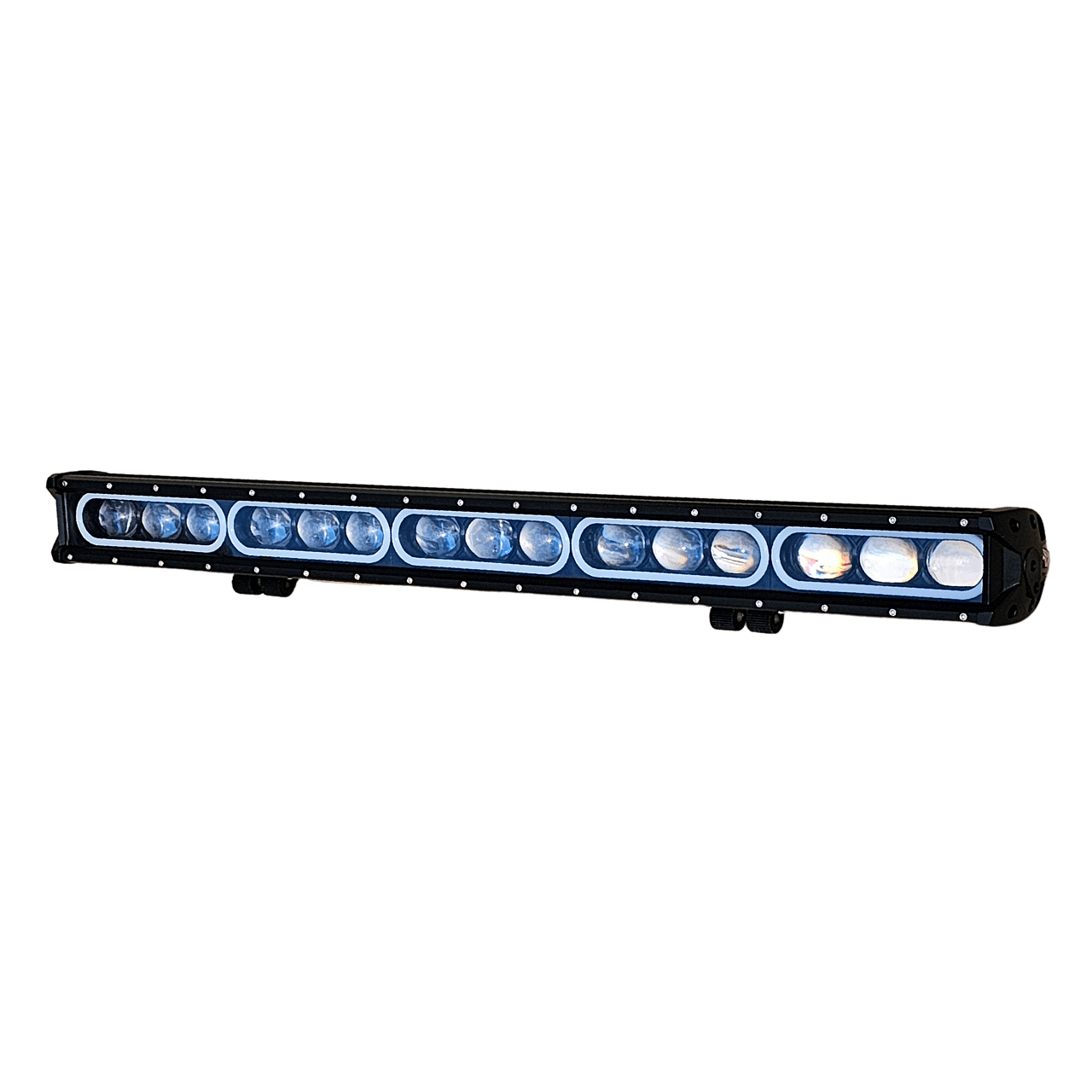 8D 86см 250W 3 в 1 Едноредов LED LIGHT BAR С 3 режима - основна бяла светлина, жълта светлина и дневна (DRL), прав лед лайт бар