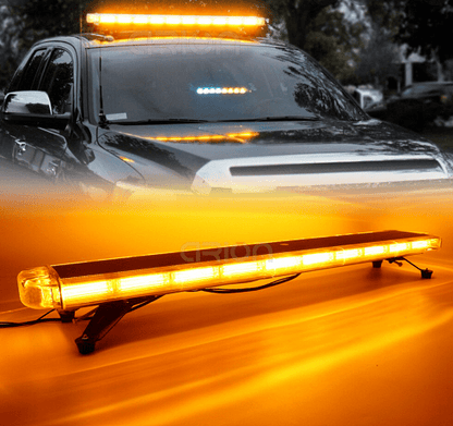 98см LED диодна аварийна сигнална лампа за таван 12-24V маяк, буркан