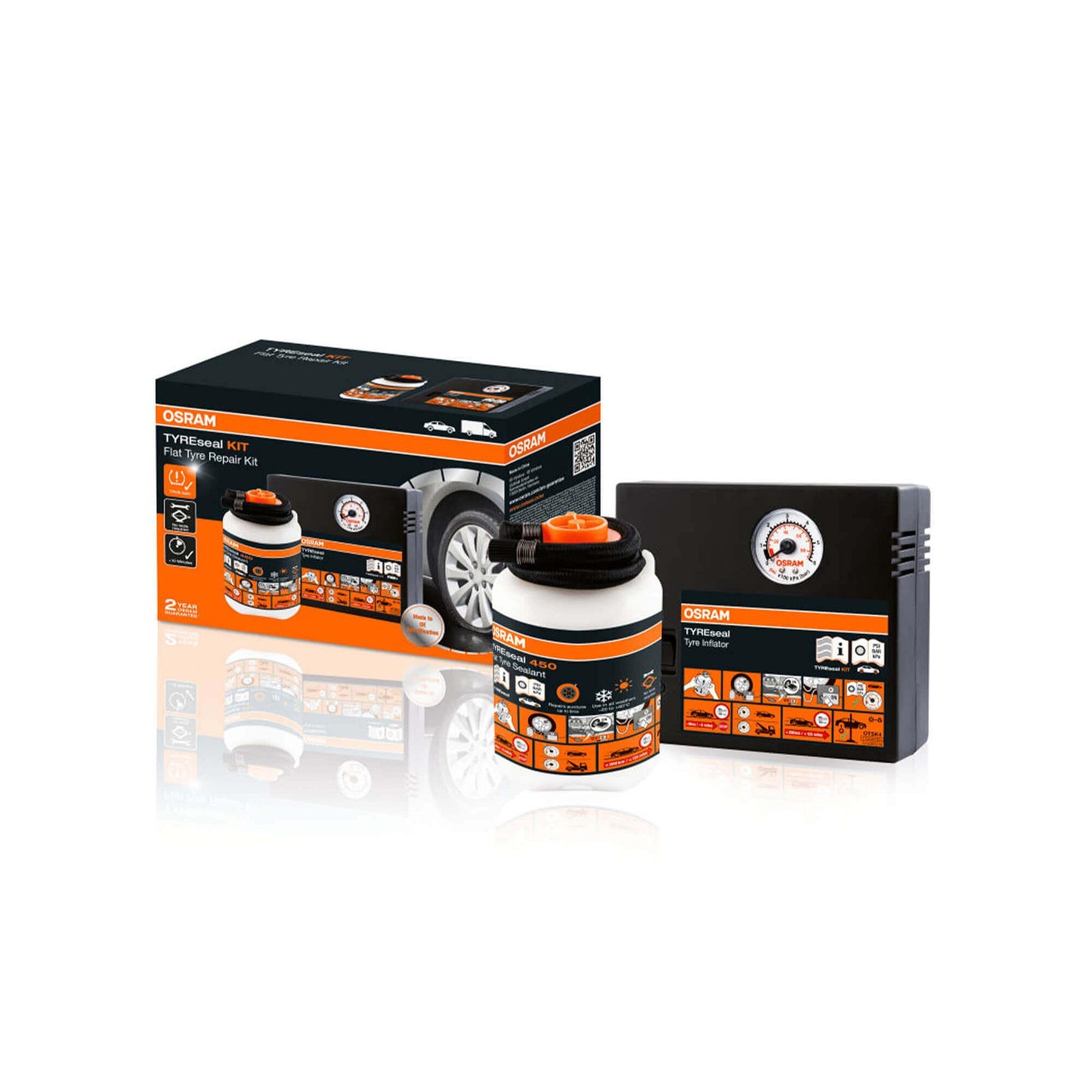 Авариен комплект OSRAM за спукана гума