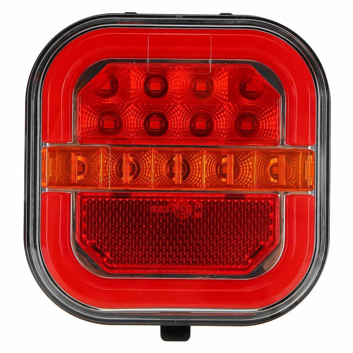 Безжични /Wireless/ LED стопове с магнит, неон ефект, 12V-24V, 5 функции