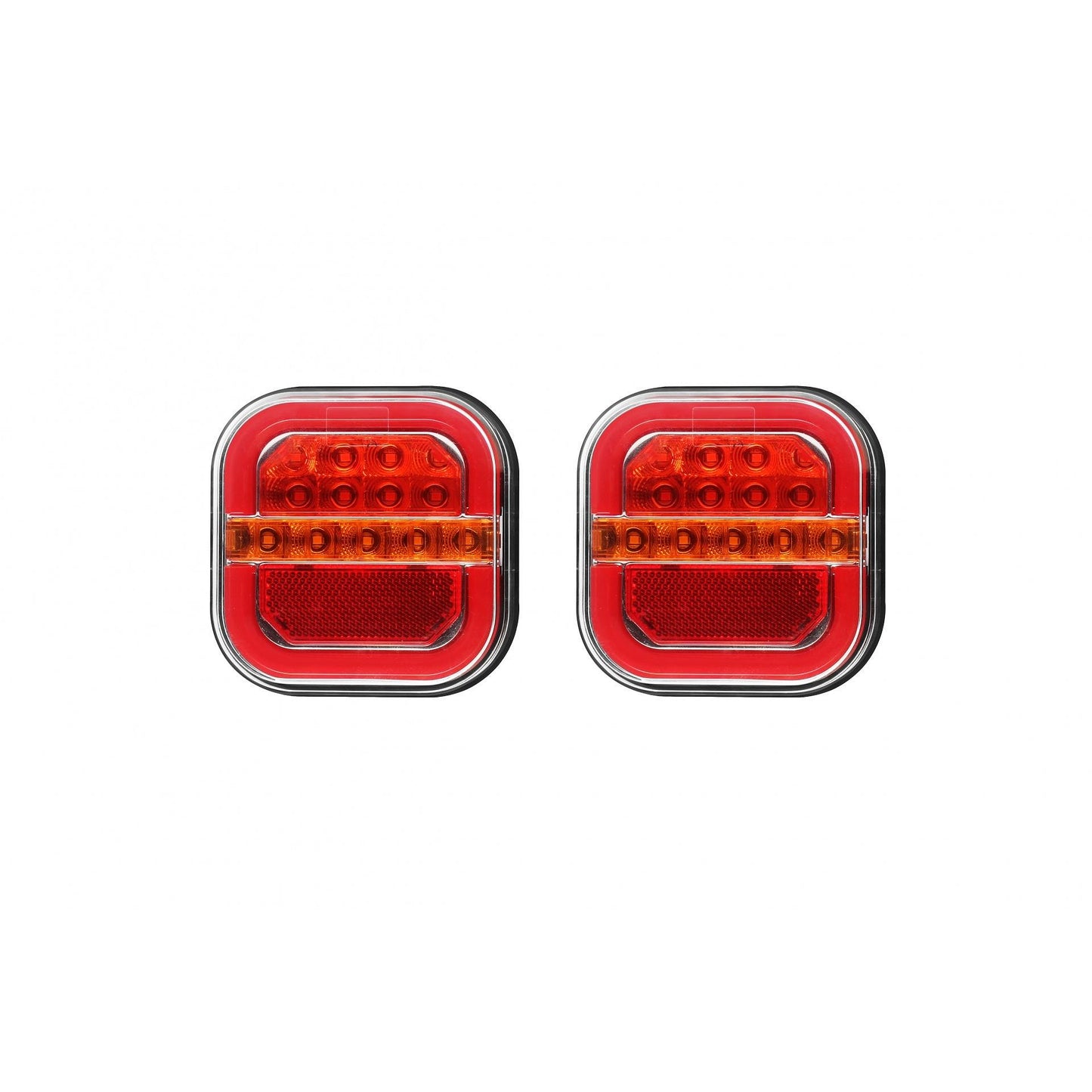 Безжични /Wireless/ LED стопове с магнит, неон ефект, 12V-24V, 5 функции