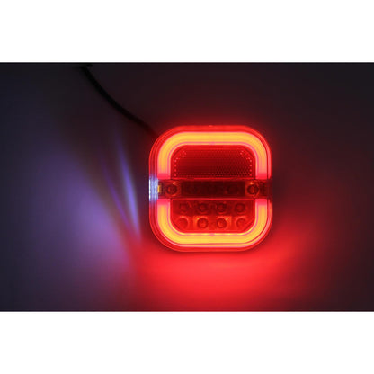 Безжични /Wireless/ LED стопове с магнит, неон ефект, 12V-24V, 5 функции