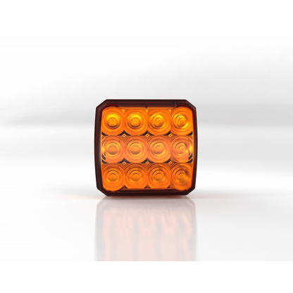 Безжични Wireless сигнални блиц светлини с магнит 12V/24V с 12 режима на работа