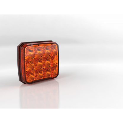 Безжични Wireless сигнални блиц светлини с магнит 12V/24V с 12 режима на работа