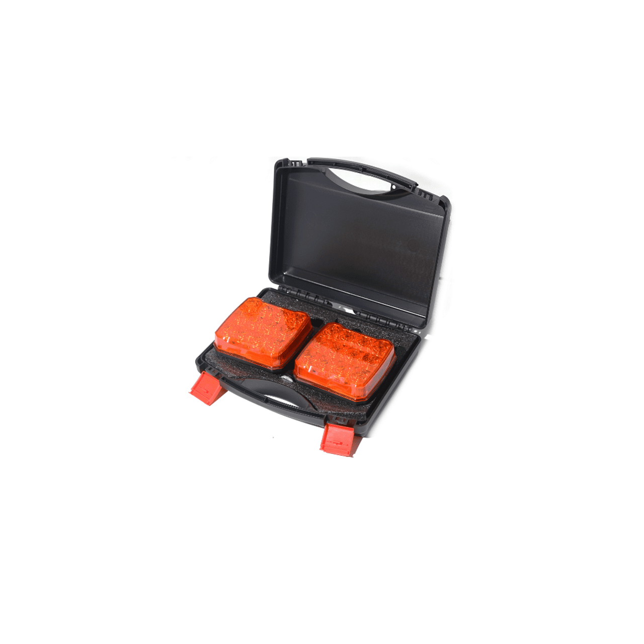 Безжични Wireless сигнални блиц светлини с магнит 12V/24V с 12 режима на работа