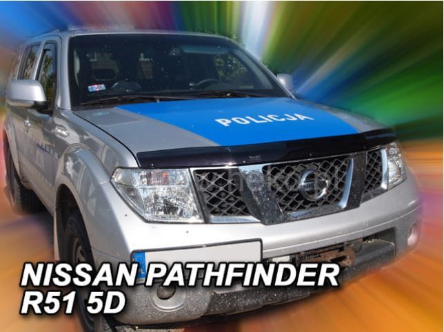 Дефлектор за преден капак за Nissan Navara D40 / Pathfinder R51 (2005+)