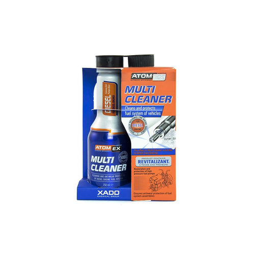 Добавка Xado Atomex Multi Cleaner за почистване на дизелова горивна система 250ml