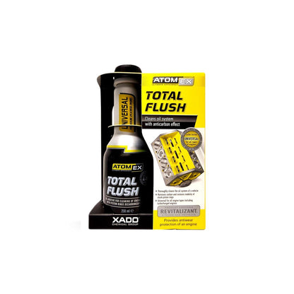 Добавка Xado Atomex Total Flush за почистване на маслена система 250ml