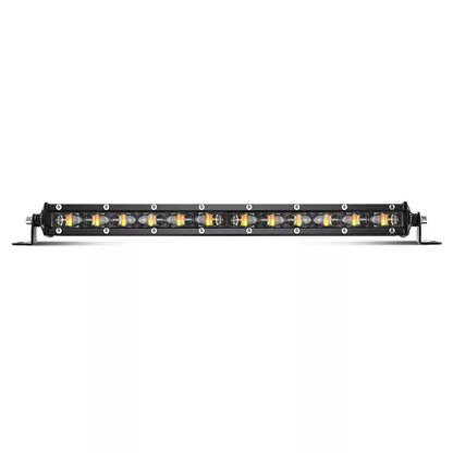 Едноредов 32" (81см) 6D SLIM LED бар, 120W 12V/24V, 6 режима, бяла и жълта светлина 6000K + 3000K
