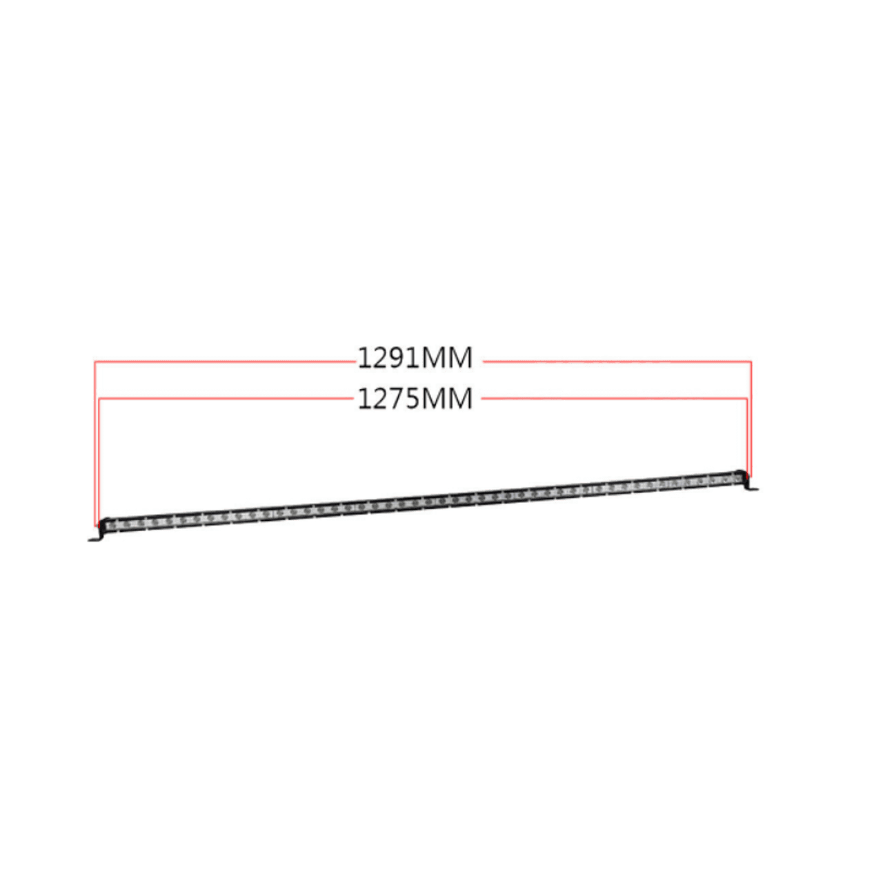 Едноредов SLIM LED BAR 50" (129см) 240W слим лед бар