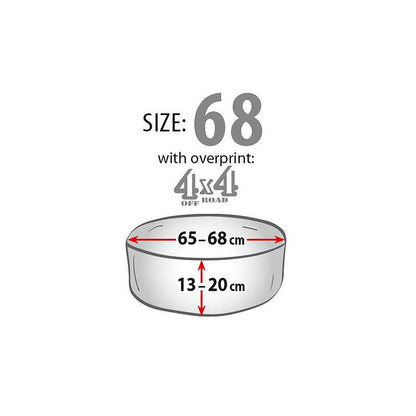 Калъф Kegel за резервна гума 4x4 размер 68см