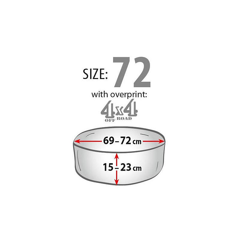 Калъф Kegel за резервна гума 4x4 размер 72см