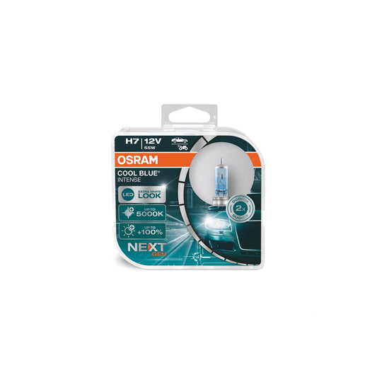 Комплект 2 броя халогенни крушки H7 Osram Cool Blue Intense Next Gen 12V, 55W, PX26d, 5000K, 1500lm