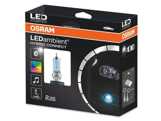 Комплект 2 броя хибридни лампи Osram тип HB4 серия Hybrid Connect 12V, 51W, P22d