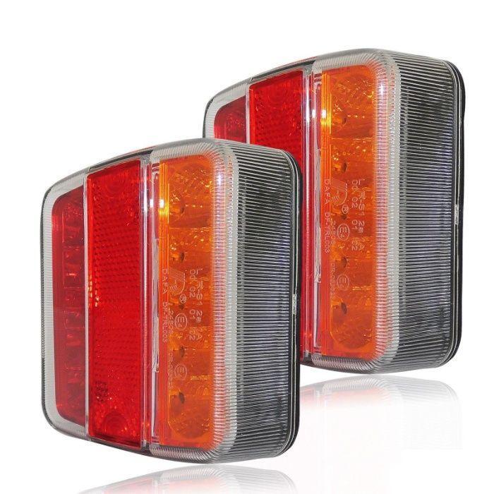 Комплект 2бр. LED Диодни Стопове 12V/24V за бус, камион, ТИР, ремарке