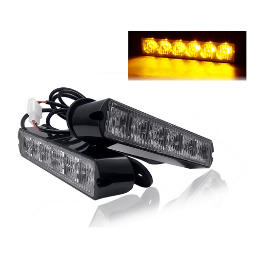 Комплект 2бр 17см Сигнална Аварийна Лампа, Блиц Лампа, Маяк