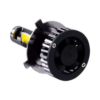 Комплект 2бр F2 Мини LED крушки H7 80W +300% светлина, CANBUS модул