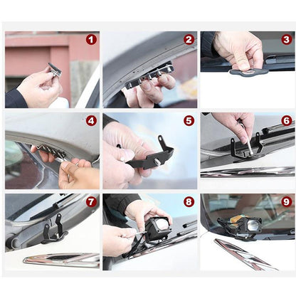 Комплект 2бр крепежни стойки за LED BAR с пристягане, захващане без пробиване