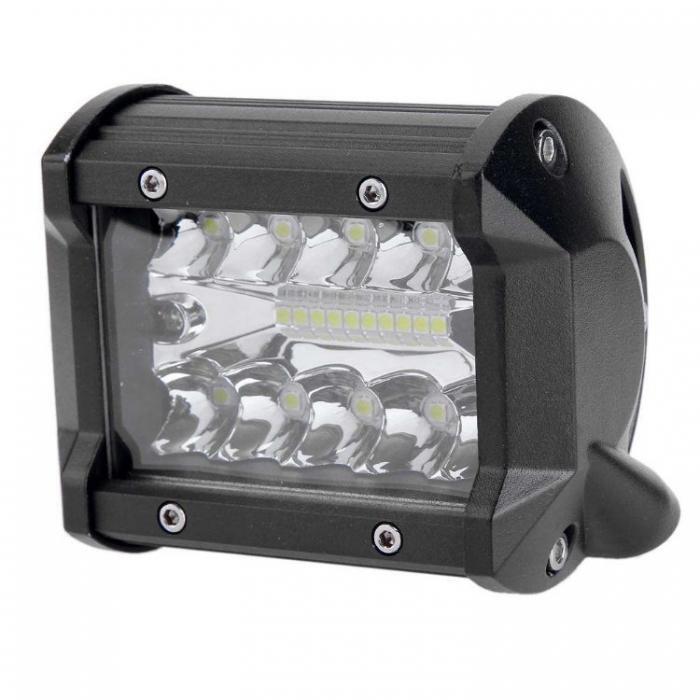 Комплект 2бр LED халогени 4" 7D 60W - универсални