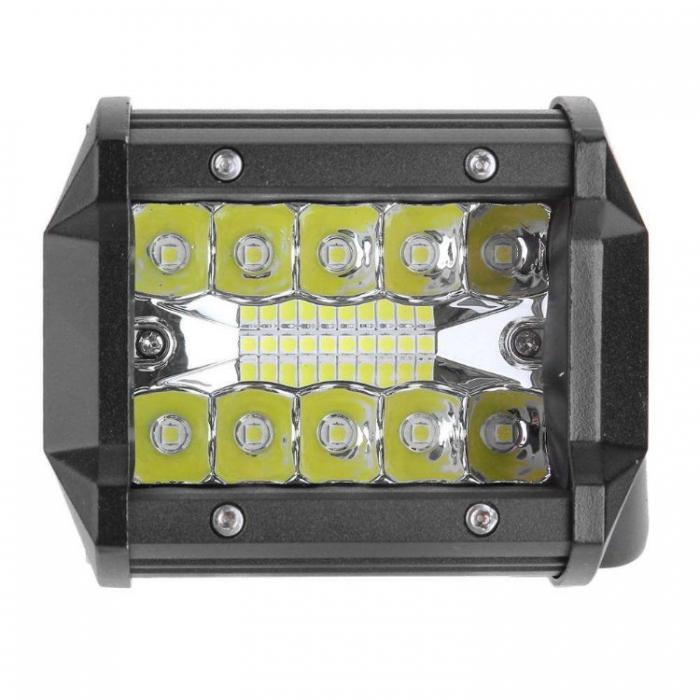 Комплект 2бр LED халогени 4" 7D 60W - универсални