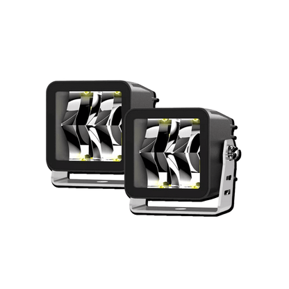 Комплект 2бр LED квадратни работни светлини 40W, Osram LED чип