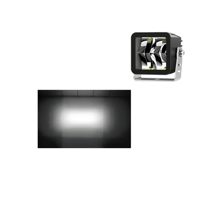 Комплект 2бр LED квадратни работни светлини 40W, Osram LED чип