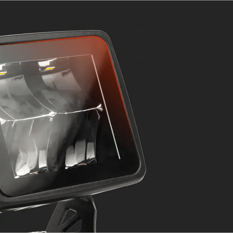 Комплект 2бр LED квадратни работни светлини 40W, Osram LED чип