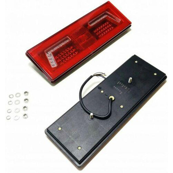 Комплект Ляв + Десен Диодни Lед Стопове, Бягащ Мигач, Неон За Бус, Камион, Тир, Ремарке, Караванa 12V/24V