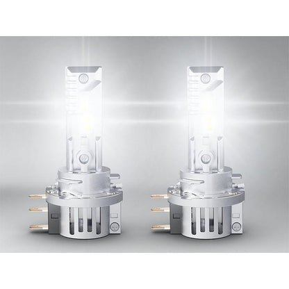 Комплект LED крушки OSRAM H15 Easy 12V, 15/2.7W, 6500K, 1250/250lm 64176DWESY-HCB