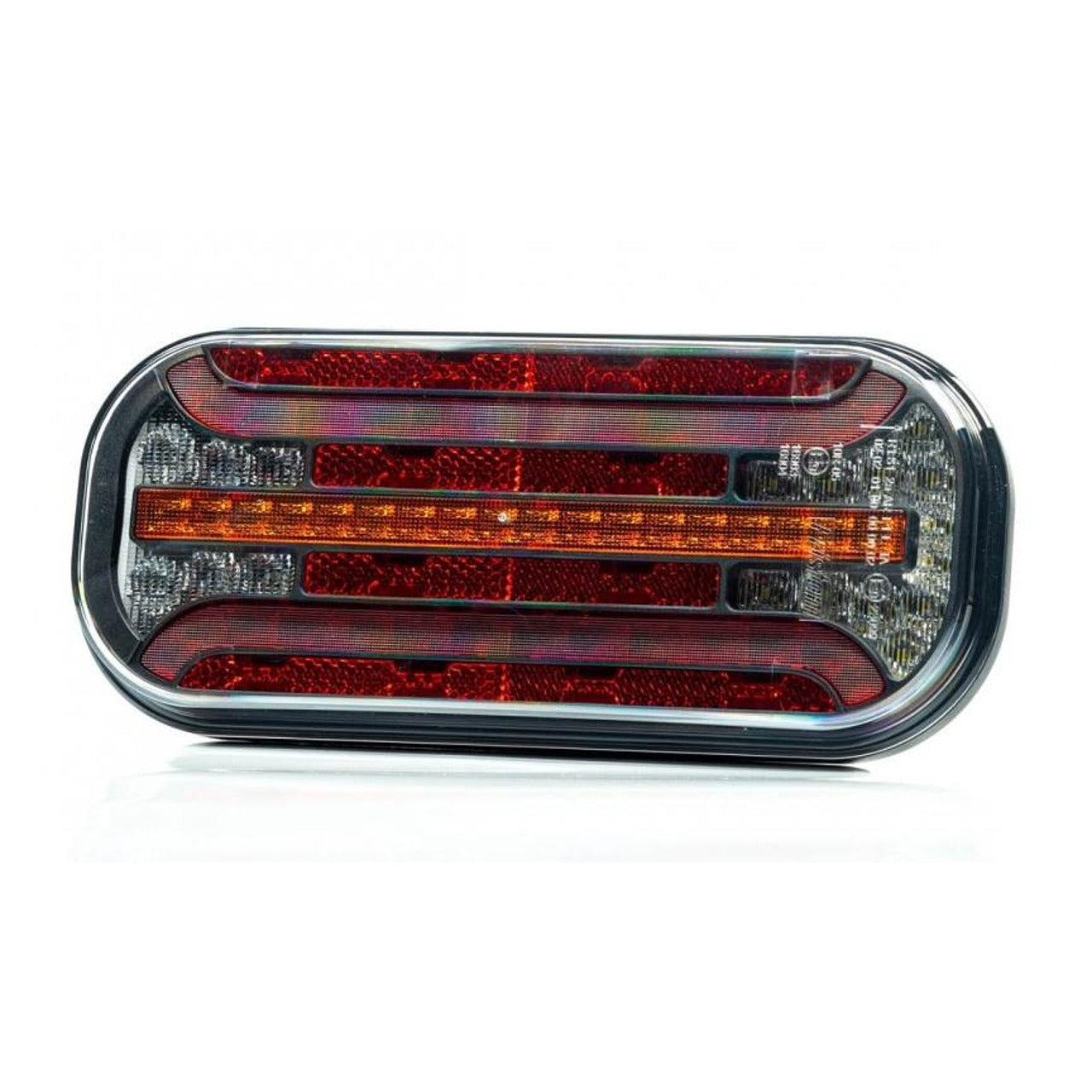 Комплект LED стопове с динамичен мигач, ляв и десен, 7 функции, Е-Мark, 12V-24V, с кабел