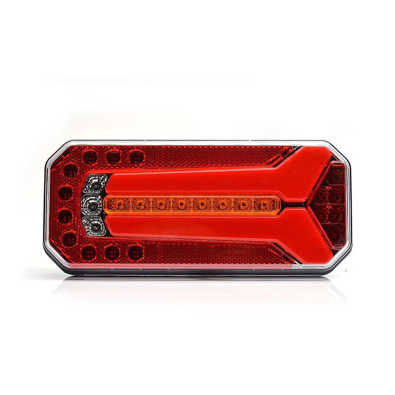 Комплект LED стопове, ляв и десен, 4 функции, Е-Мark, неон ефект, 12V-24V