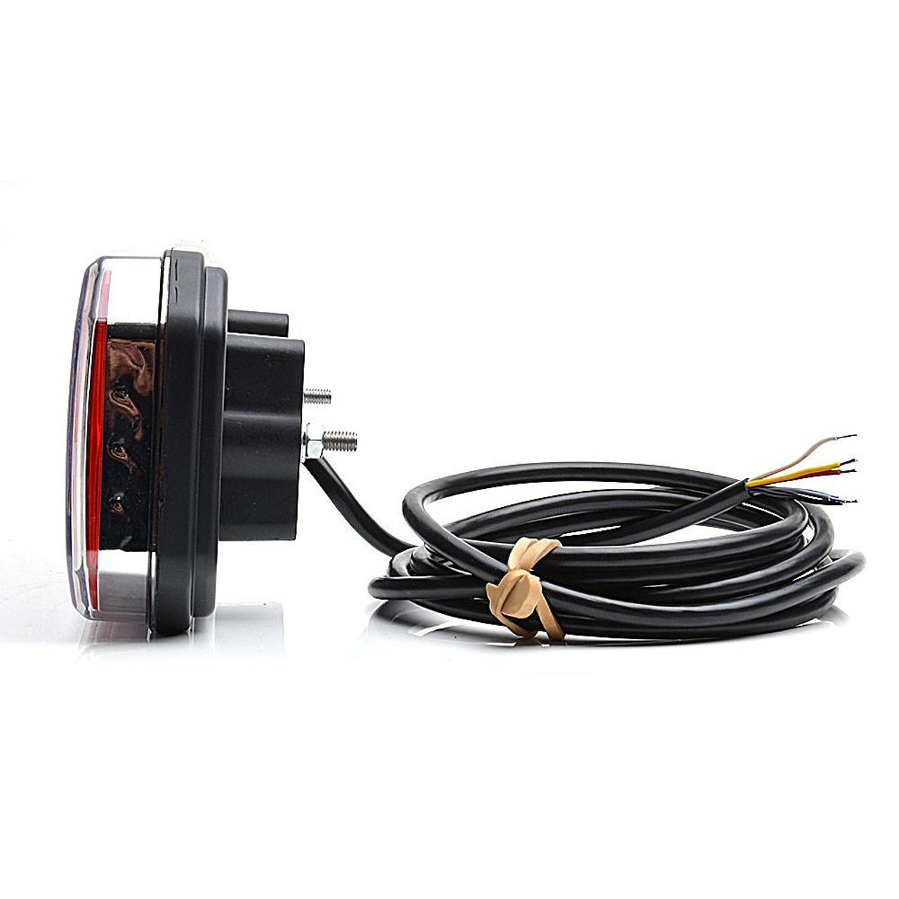 Комплект LED стопове с динамичен мигач, Ляв и Десен, 6 функции, Е-Мark, неон ефект, 12V-24V