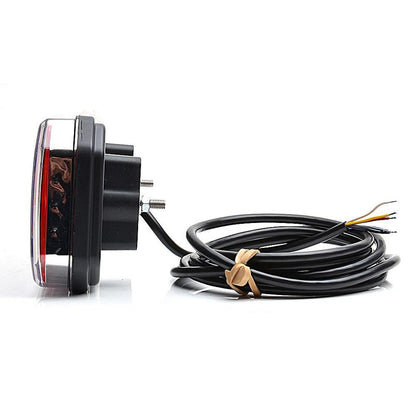 Комплект LED стопове с динамичен мигач, Ляв и Десен, 6 функции, Е-Мark, неон ефект, 12V-24V