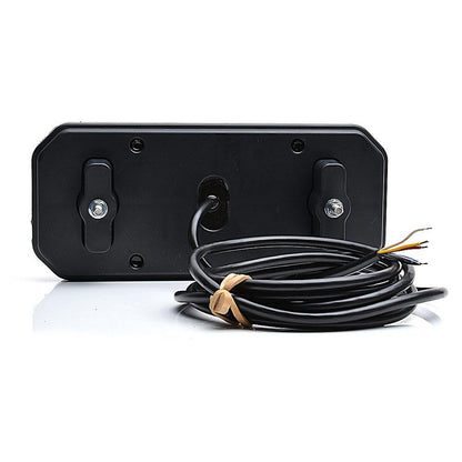 Комплект LED стопове с динамичен мигач, Ляв и Десен, 6 функции, Е-Мark, неон ефект, 12V-24V