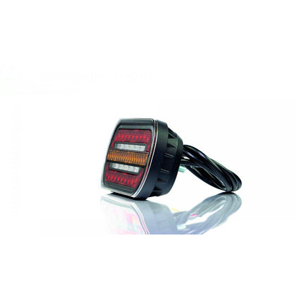 Комплект LED стопове с динамичен мигач, с кабел, 3 функции, Е-Мark, 12V-24V