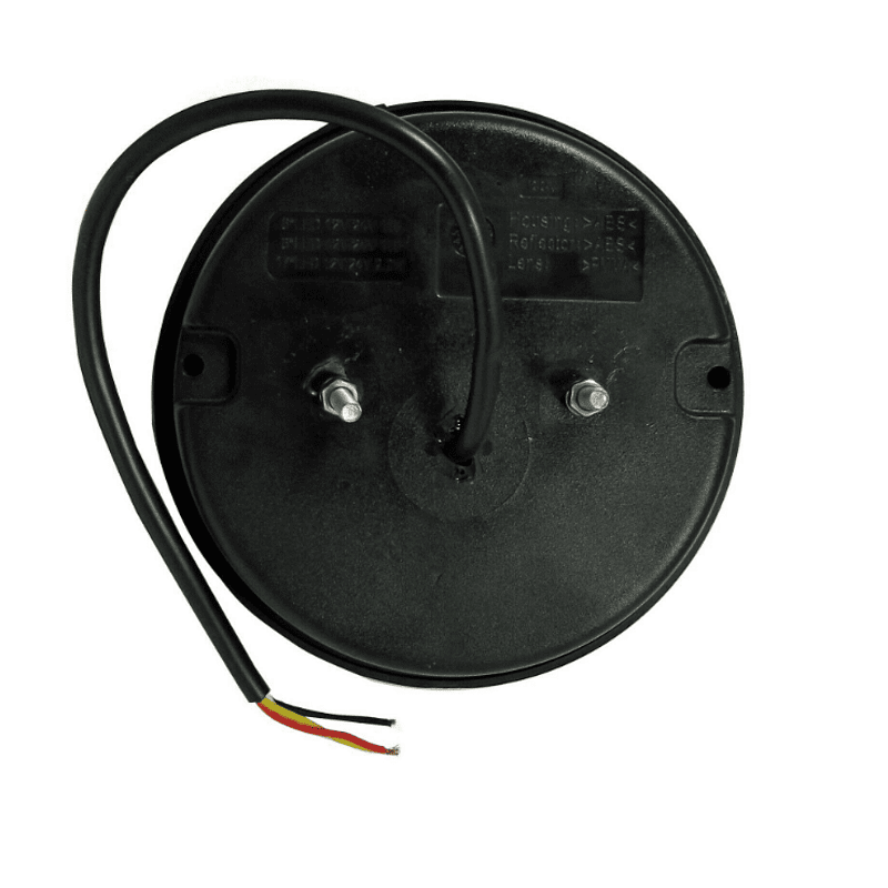 Комплект 2бр LED Светодиодни Стопове с Неон Ефект, Кръгли, Тип Хамбургер 12V-24V, E4, Ø14 см